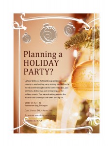 Planning a Holiday party?